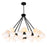 Arya 45 Light Chandelier With Black Finish | 1020P39-45-101