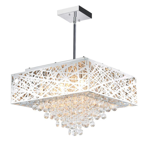 CWI Lighting Eternity 9 Light Chandelier With Chrome Finish