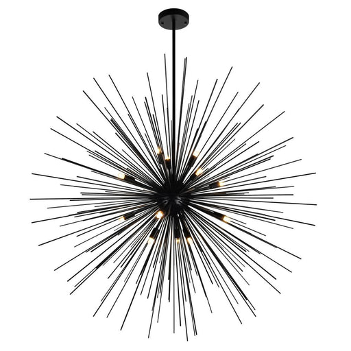 Savannah 14 Light Chandelier With Black Finish | 1034P40-14-101