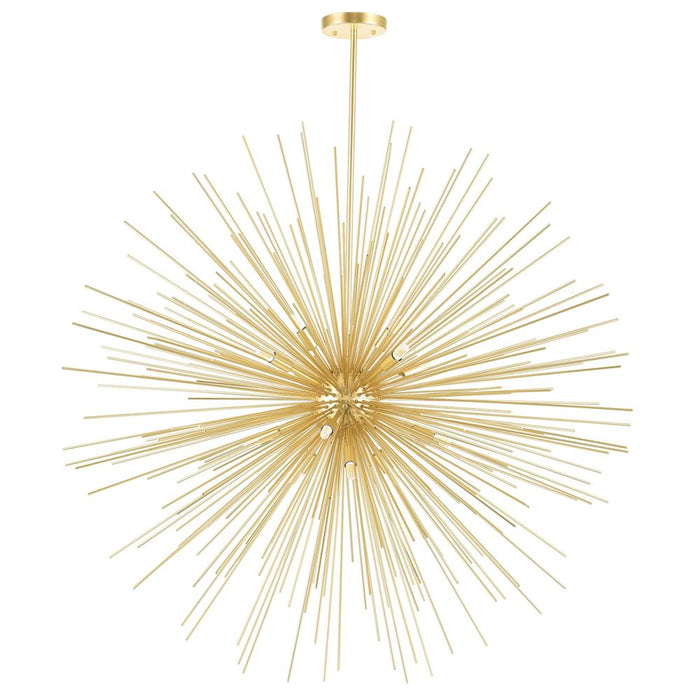 Savannah 14 Light Chandelier With Gold Leaf Finish | 1034P40-14-620