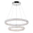 CWI Lighting Arielle LED Chandelier With Chrome Finish