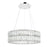 CWI Lighting Madeline LED Chandelier With Chrome Finish