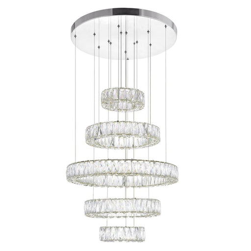 Madeline Led Chandelier With Chrome Finish | 1044P24-601-R-5C