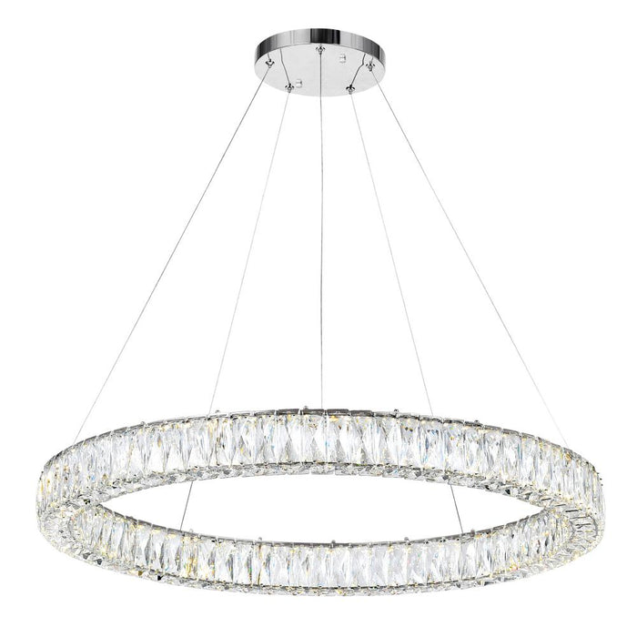 Madeline Led Chandelier With Chrome Finish | 1044P32-601-R-1C