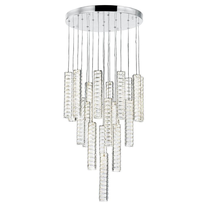 Celina Led Chandelier With Chrome Finish | 1046P20-19-601