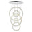 Celina Led Chandelier With Chrome Finish | 1046P34-6-601