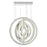 CWI Lighting Celina LED Chandelier With Chrome Finish