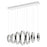 Celina Led Chandelier With Chrome Finish | 1046P37-7-601-RC