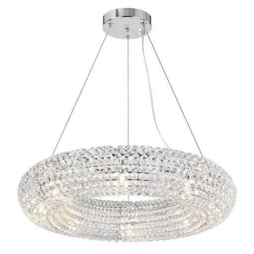 Veronique 8 Light Chandelier With Chrome Finish | 1057P24-8-601