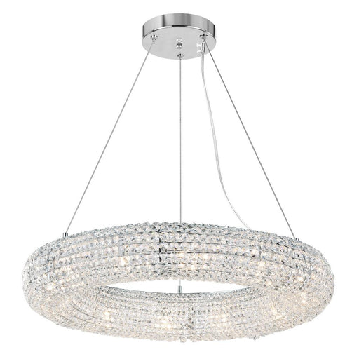 Veronique 12 Light Chandelier With Chrome Finish | 1057P32-12-601