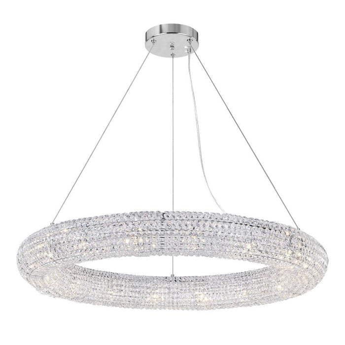 Veronique 16 Light Chandelier With Chrome Finish | 1057P40-16-601