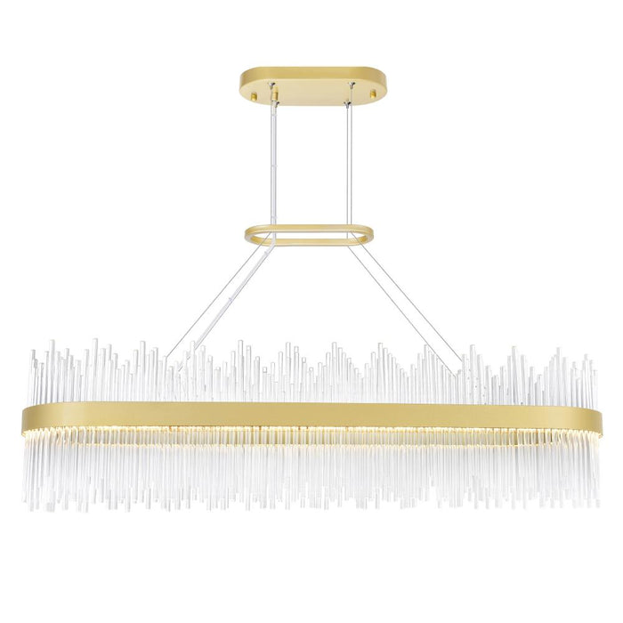 Genevieve Led Chandelier With Medallion Gold Finish | 1063P47-169-RC