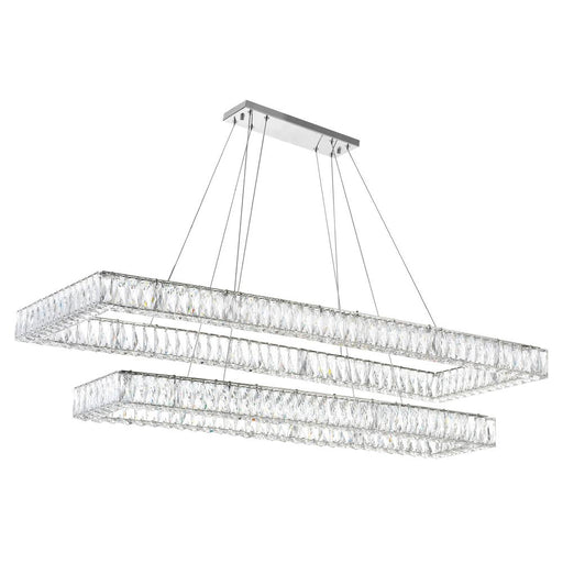 CWI Lighting Felicity LED Chandelier With Chrome Finish