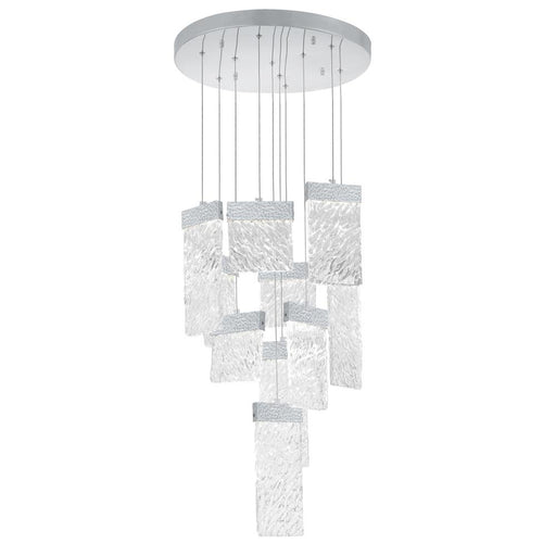 Carolina Led Chandelier With Pewter Finish | 1090P20-10-269