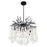Anita 6 Light Chandelier With Black Finish | 1094P26-6-101