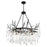 Anita 12 Light Chandelier With Black Finish | 1094P43-12-101
