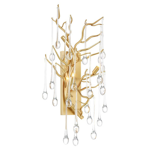 Anita 3 Light Wall Sconce With Gold Leaf Finish | 1094W11-3-620