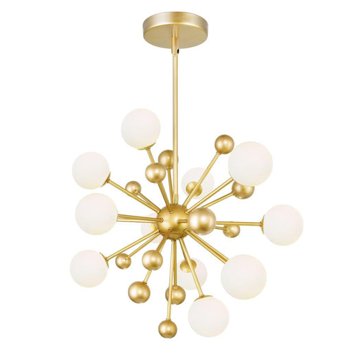 Element 11 Light Chandelier With Sun Gold Finish | 1125P24-11-268
