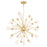 CWI Lighting Element 17 Light Chandelier With Sun Gold Finish