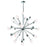 CWI Lighting Element 17 Light Chandelier With Polished Nickel Finish