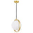 Da Vinci 1 Light Mini Pendant With Brass Finish | 1153P10-1-169
