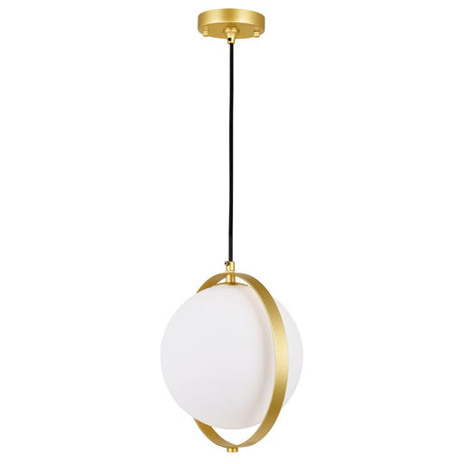 Da Vinci 1 Light Mini Pendant With Brass Finish | 1153P10-1-169