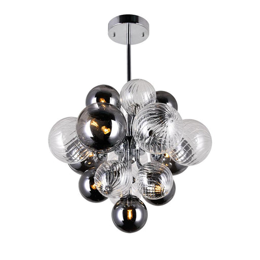 Pallocino 8 Light Chandelier With Chrome Finish | 1205P16-8-601