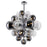 Pallocino 15 Light Chandelier With Chrome Finish | 1205P25-15-601