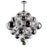 Pallocino 27 Light Chandelier With Chrome Finish | 1205P36-27-601