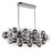 Pallocino 27 Light Island/pool Table Chandelier With Chrome Finish | 1205P39-27-601