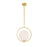 Celeste 1 Light Mini Pendant With Medallion Gold Finish | 1212P14-1-169