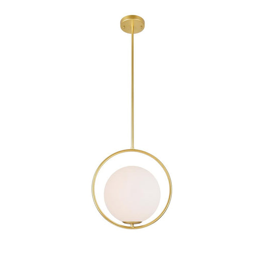 Celeste 1 Light Mini Pendant With Medallion Gold Finish | 1212P14-1-169