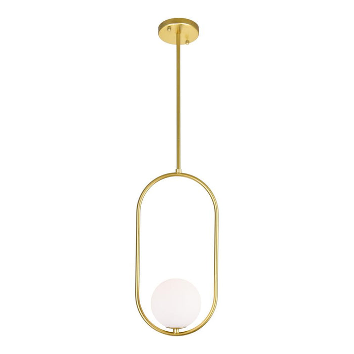 Celeste 1 Light Mini Pendant With Medallion Gold Finish | 1212P8-1-169