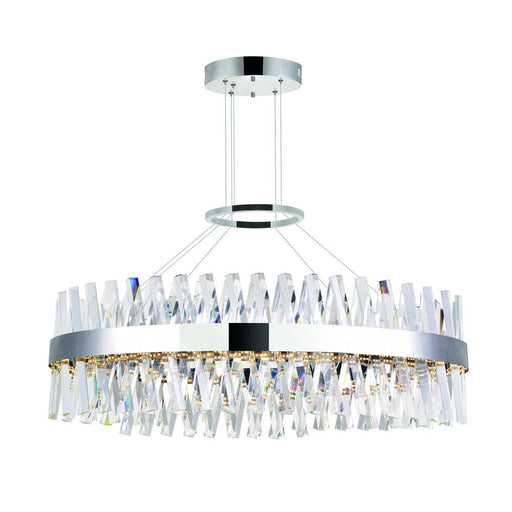 Glace Led Chandelier With Chrome Finish | 1220P40-601-O