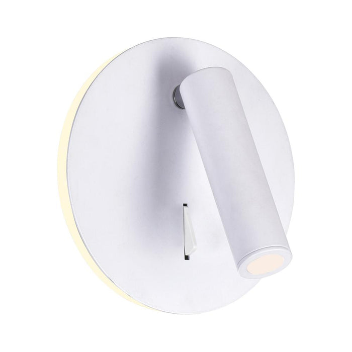 Private I Led Sconce With Matte White Finish | 1241W6-103