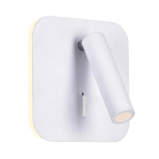 Private I Led Sconce With Matte White Finish | 1242W6-103