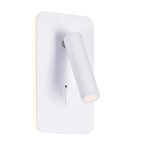 Private I Led Sconce With Matte White Finish | 1243W6-103