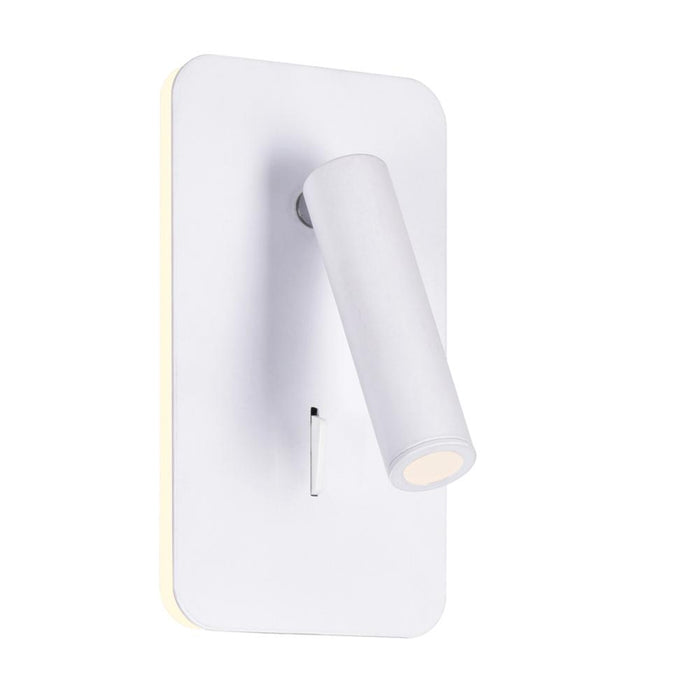 Private I Led Sconce With Matte White Finish | 1243W6-103