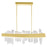 CWI Lighting Guadiana 39 in LED Satin Gold Chandelier