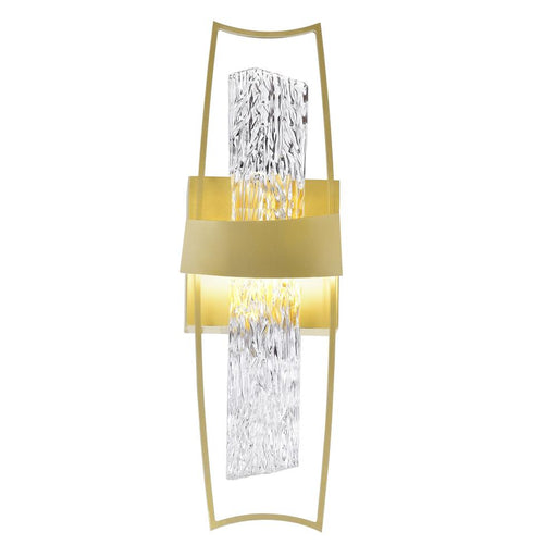 CWI Lighting Guadiana 5 in LED Satin Gold Wall Sconce