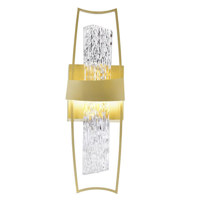 Guadiana 5 In Led Satin Gold Wall Sconce | 1246W5-602