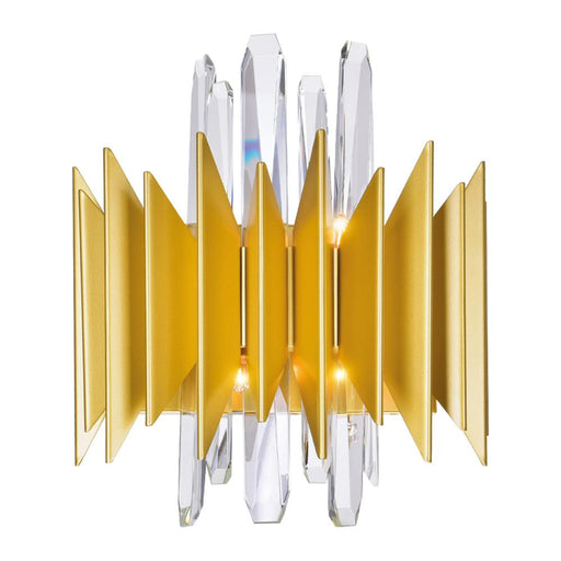 CWI Lighting Cityscape 5 Light Wall Sconce With Satin Gold Finish