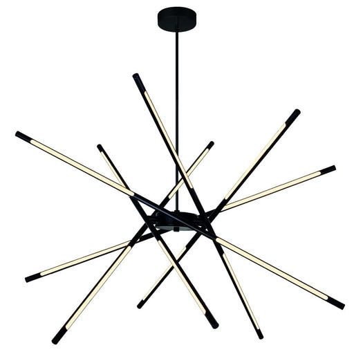 Oskil Led Integrated Chandelier With Black Finish | 1375P43-6-101