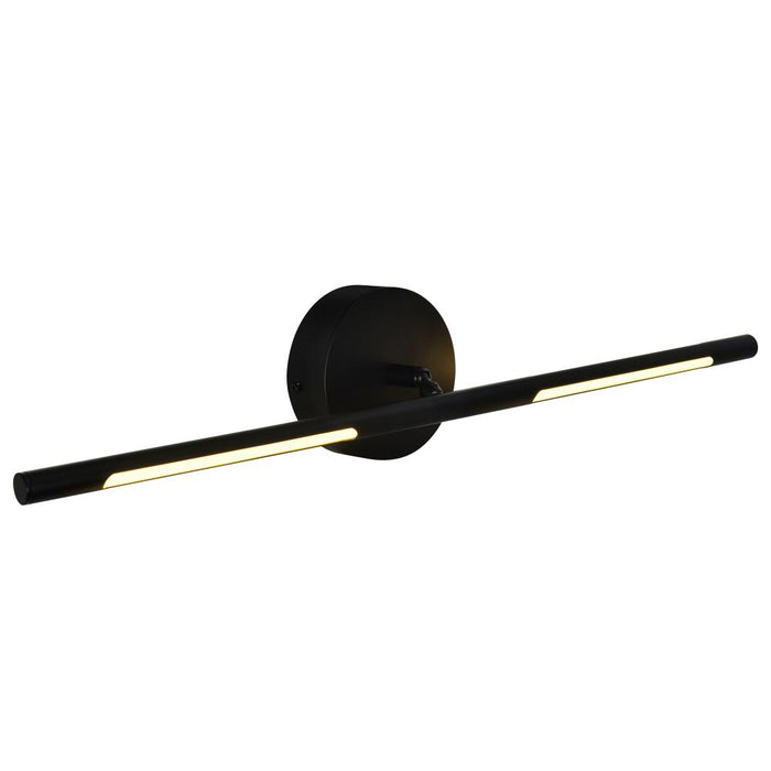 Oskil Led Integrated Wall Light With Black Finish | 1375W24-1-101
