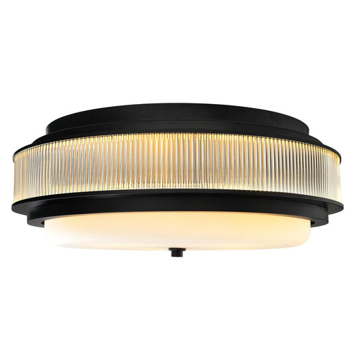 Valdivia 5 Light Black Flush Mount | 1567C22-5-101