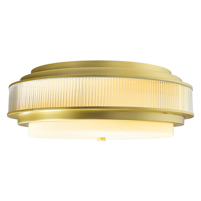 Valdivia 5 Light Satin Gold Flush Mount | 1567C22-5-602