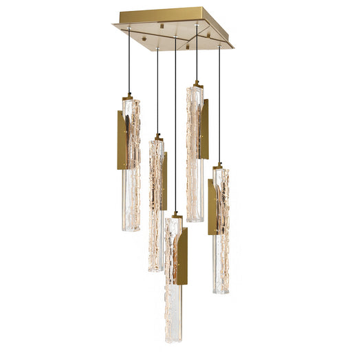 Valira Integrated Led Brass Mini Pendant | 1586P12-5-624