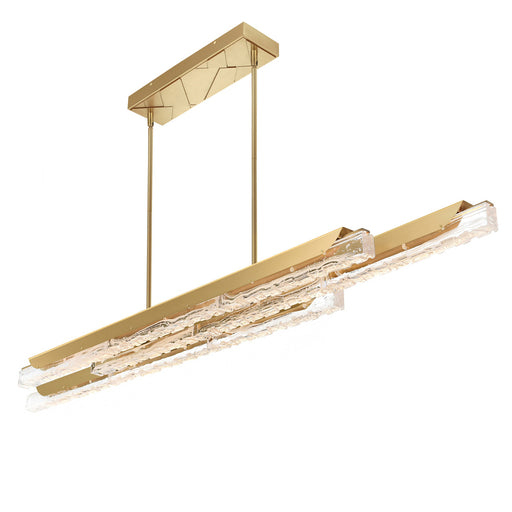 CWI Lighting Valira Integrated LED Brass Chandelier