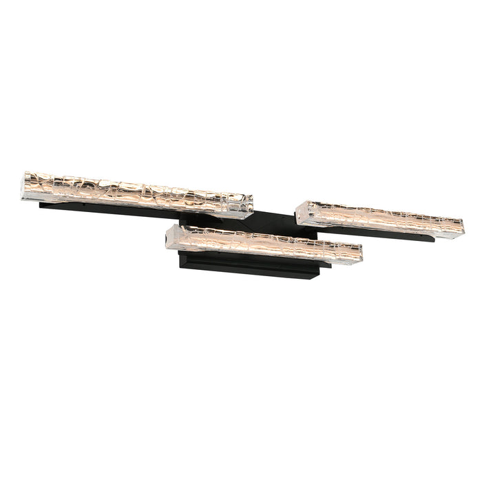 Valira Integrated Led Black Vanity Light | 1586W36-3-101