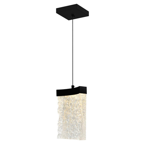 Lava Integrated Led Black Mini Pendant | 1587P6-1-101